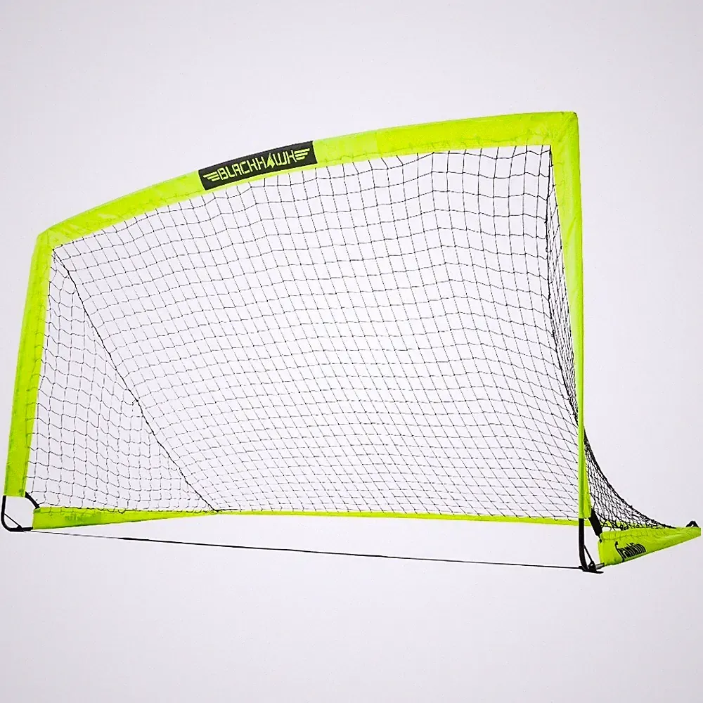 Up Foldable Soccer Goal Net with 6.5ft x 3.5ft Size Optic Yellow