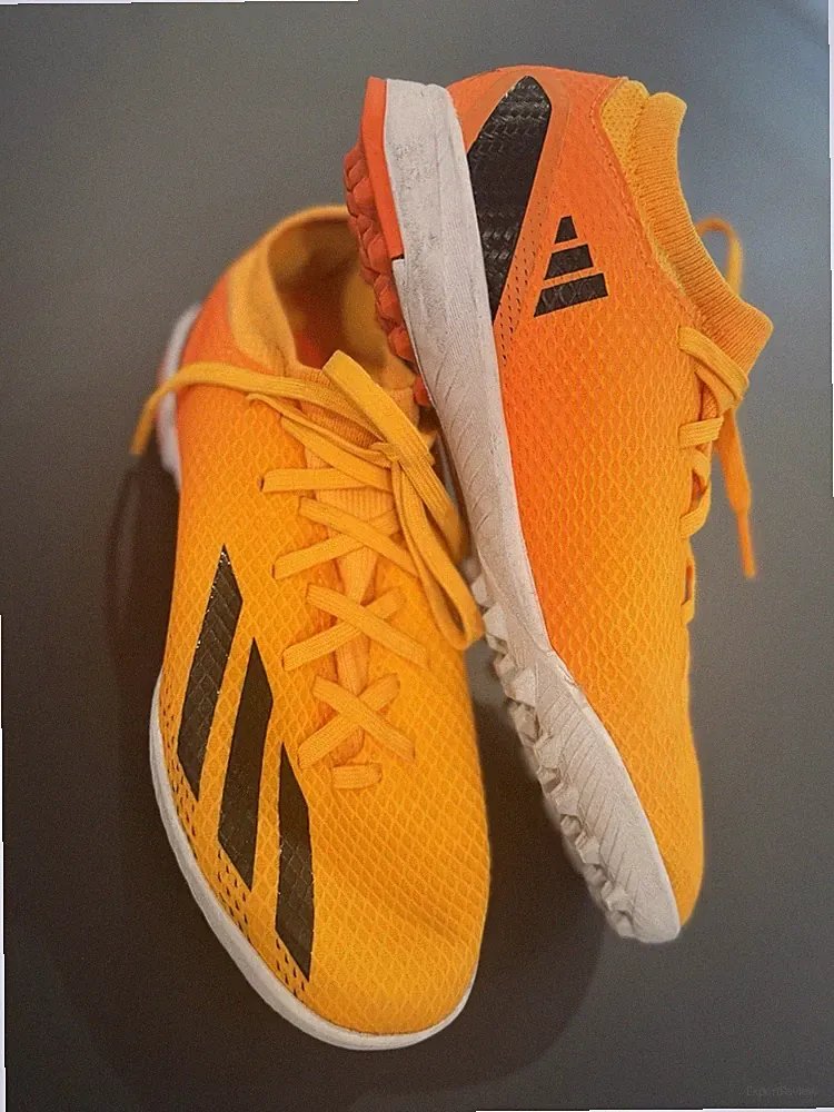 US 2.5 Youth Adidas X Speedportal.3 Messi Orange Soccer Turf Shoes Cleats