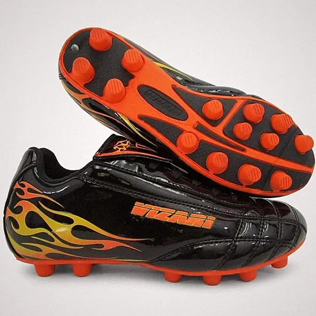 USA Boys Girls Soccer Cleats | Youth Firm Ground Athletic Outdoor Football Sh...