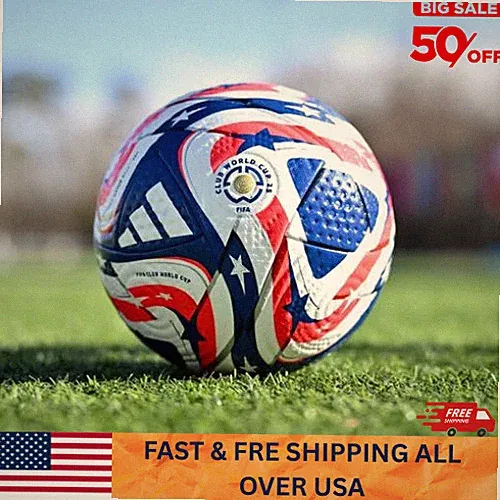 USA FIFA Club World Cup 2025 Soccer Ball Official Size 5-Premium Match Football
