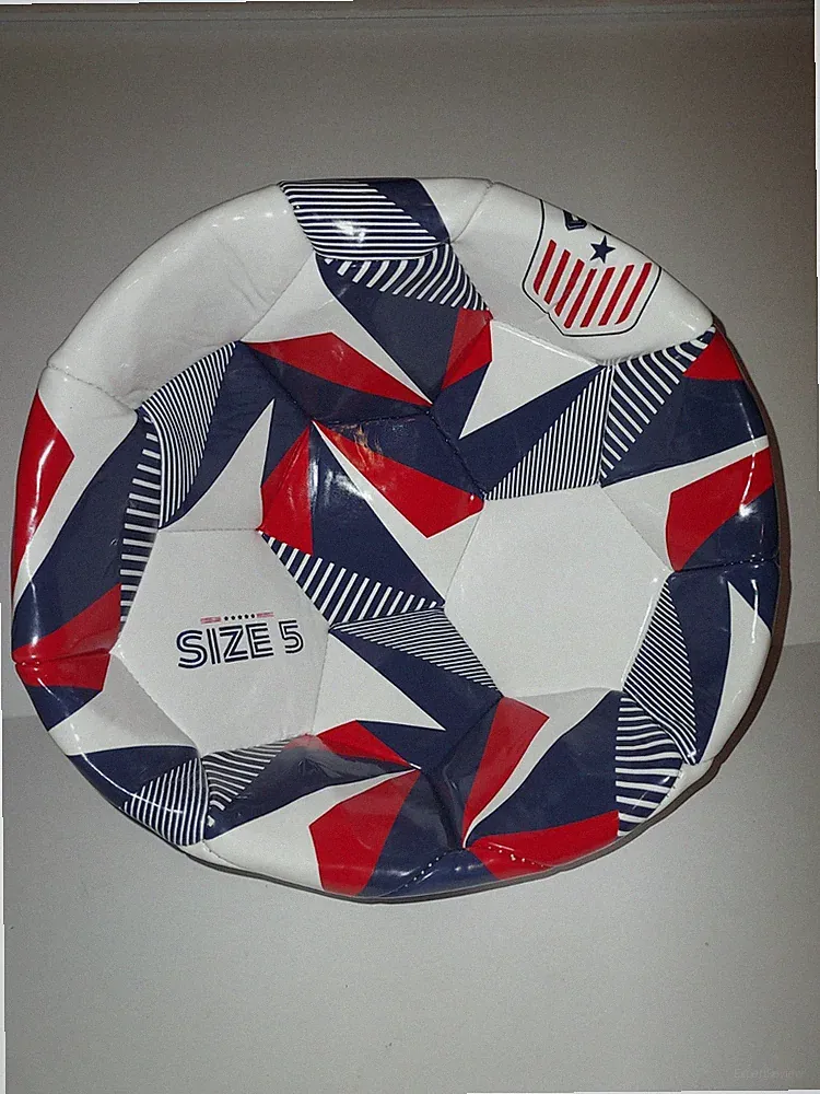 USA Red White Blue Soccer Ball Size 5 NEW - Needs Inflated