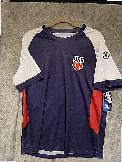 USA Soccer Jersey Stylish Light Weight Comfy Feel New With Tags