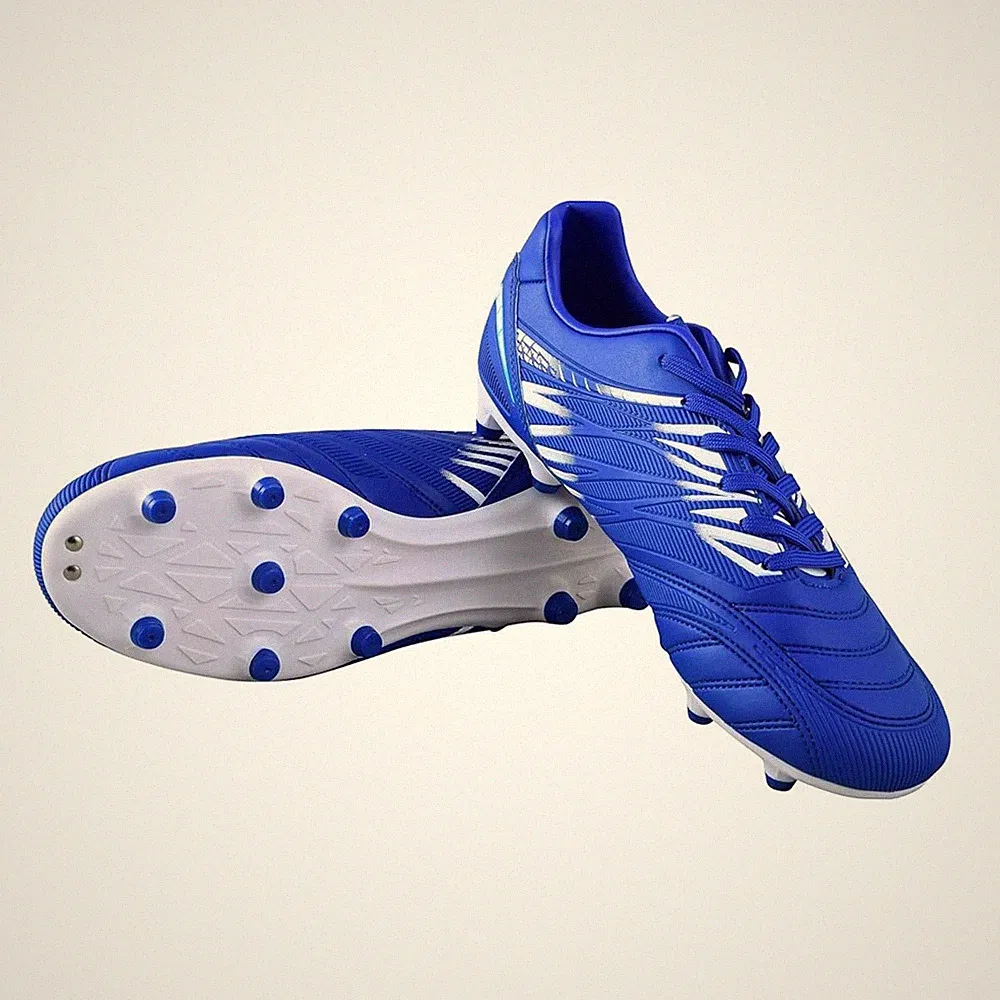 Valencia Firm Ground Soccer Cleats for Men Women – Adult Football Shoes with...