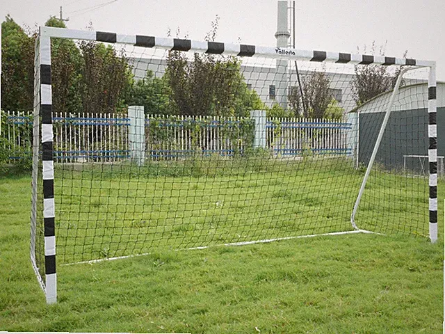 Vallerta® Signature Series 12x6 Ft. Steel Frame Soccer Goal with Checkered Frame