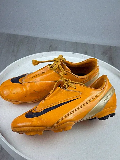 VERY RARE Nike Mercurial Vapor IV XC Soccer Cleats Sz EU38 UK5 VINTAGE
