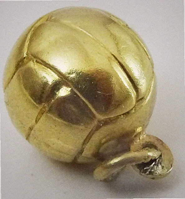 Vintage 14 karat Gold Football (soccer) Charm
