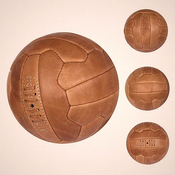 brown soccer ball