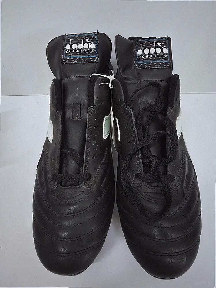 Vintage 1997 Diadora Scudetto SC Soccer Cleats Leather Men's 11.5 Deadstock 90s