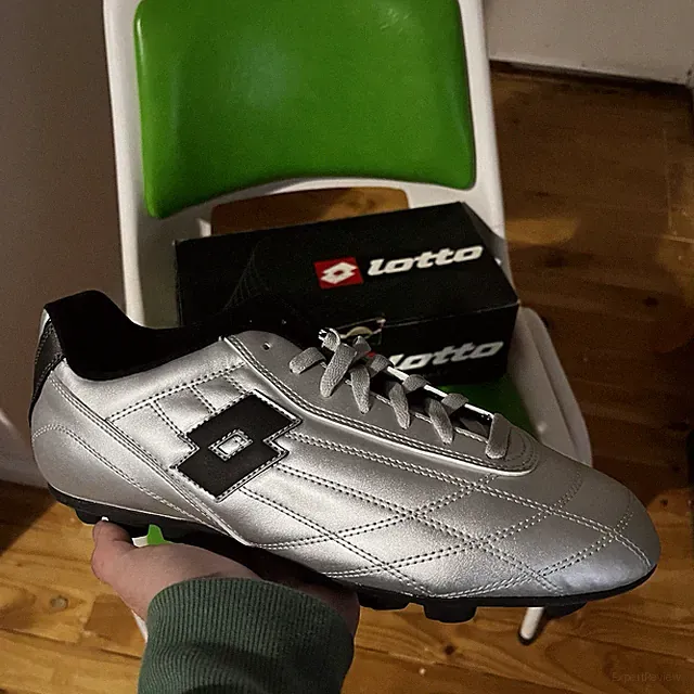 Vintage 2003 New Unused Lotto Classe Hg-3F Football Soccer Cleats Us 11.5 Silver