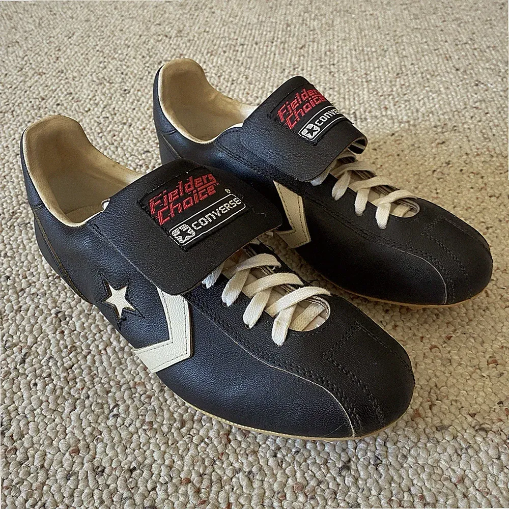 Vintage 80s Converse Fielders Choice Yugoslavia Soccer Cleats Mens Size 7.5