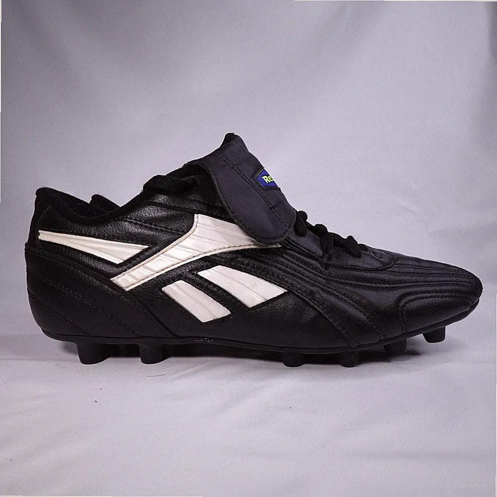 Vintage 90s Reebok Finale MS Soccer Cleats Football Boots size 12 US RA812PYE