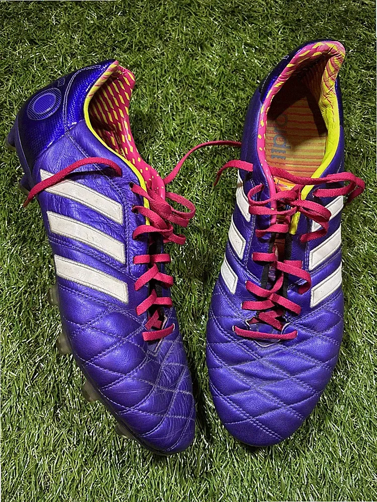 Vintage Adidas Adipure 11Pro FG Soccer Cleats Football Boots Mens Sz US 11.5