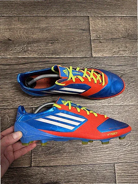 Vintage Adidas Adizero F50 HG World Cup Football Boots Cleats Uk10 Us10,5
