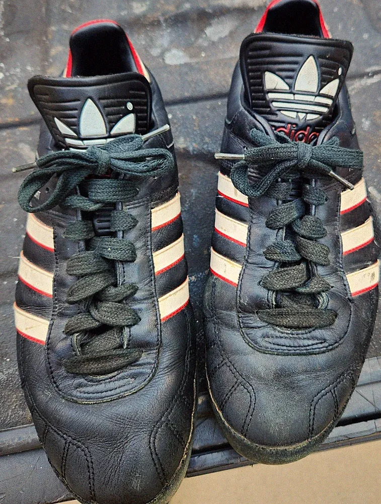 Vintage Adidas Anderlecht Football Soccer Cleats Shoes Size US 10.5 EU 44.5 Rare