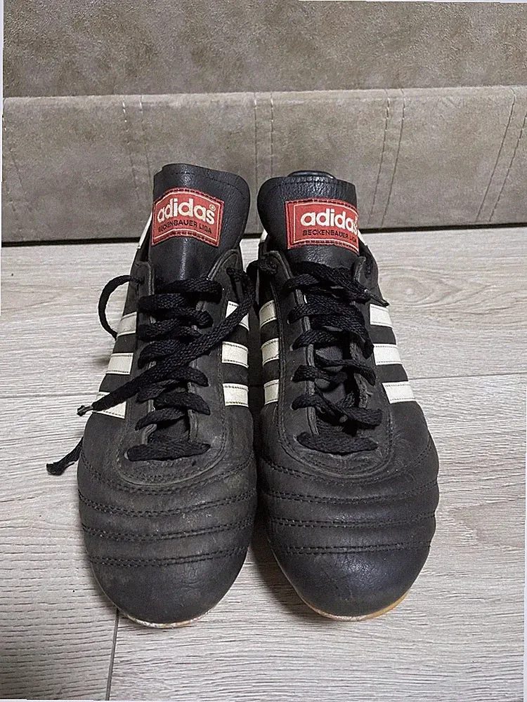 Vintage Adidas Beckenbauer Liga Soccer Cleats Made in Yugoslavia Men’s US 8
