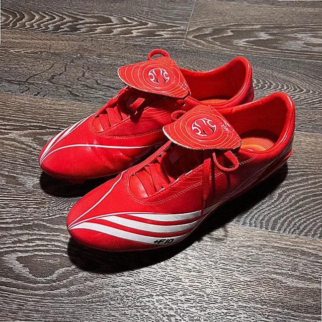 Vintage Adidas +F10.7 FG 2007 Football Soccer Boots Cleats size 44