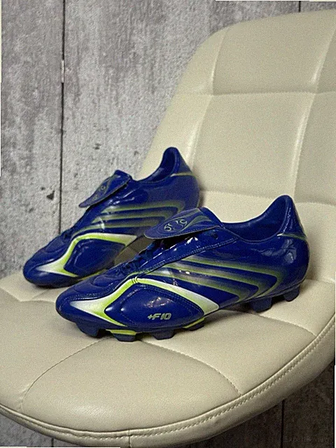 Vintage Adidas +F10 TRX FG Cleats 2007 Soccer Football Boots Size US 11,5