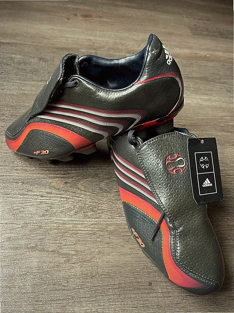 Vintage Adidas +F50 TUNIT Soccer Cleats - Sz 7.5 New With Tags