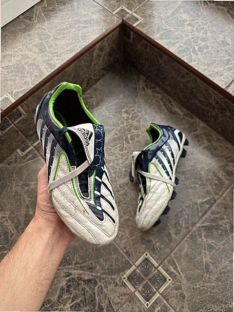 Vintage Adidas Predator Absolado Rome Kids Football Boots Cleats US 3