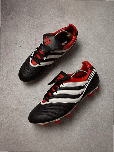 Vintage Adidas Predator TRAXION Firm Ground Football boots soccer cleats US12,5