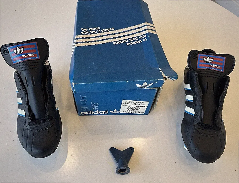 Vintage adidas Sevilla Soccer Cleats with original box Size 4.5