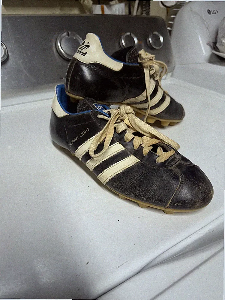 Vintageπ₯ Adidas Super Light 70βs Futbol Soccer Football Cleats 6.5 Yugoslavia