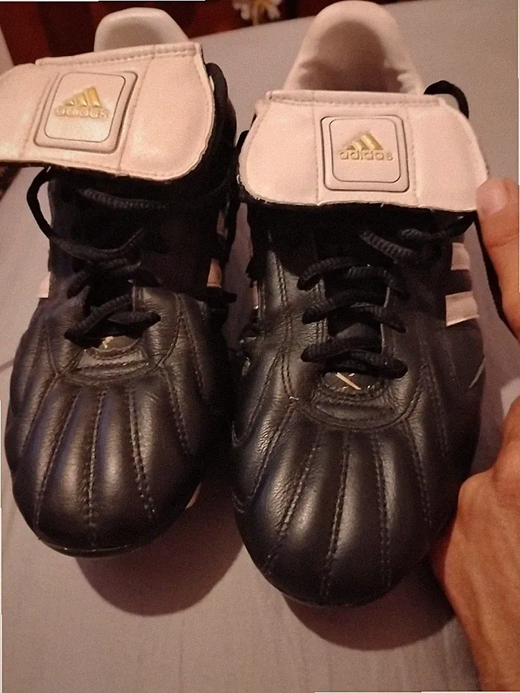 Vintage Adidas Telstar Football Soccer Cleats Men's 9 1/2 Very Good Condition