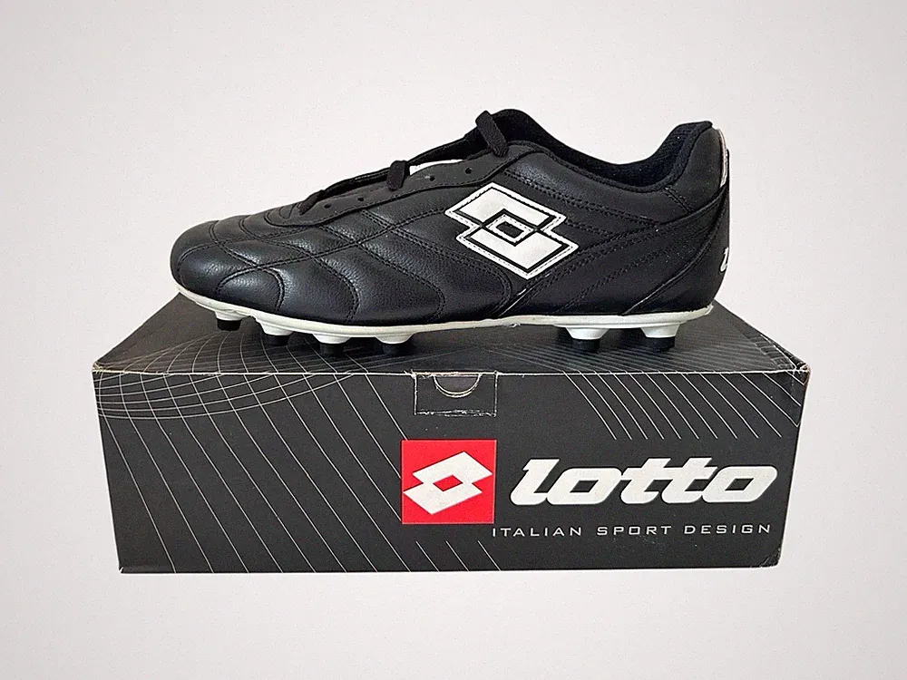 vintage lotto trofeo II soccer cleats football boots mens size 10 NOS NIB 00s