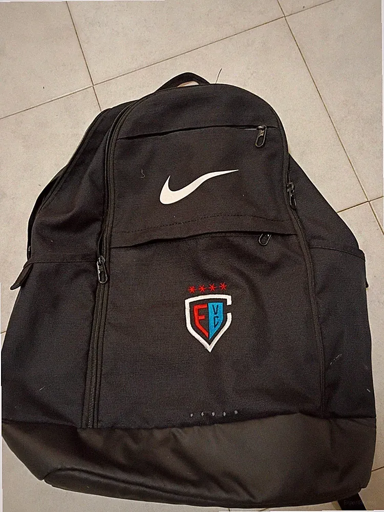 Vintage Nike Football Shield Backpack Chicago Fire Soccer Club CFYSC FV Y2K