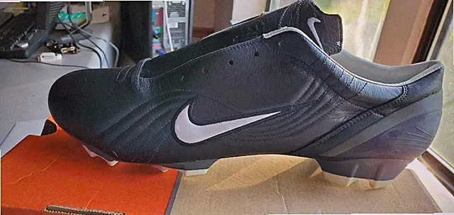Vintage Nike Mercurial Vapor K FG, Made in Italia, US 12.5 RARE, New in the box