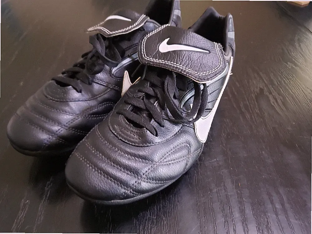 Vintage Nike Tiempo 500 Men’s Leather Soccer Football Cleats Sz 11 117182 011