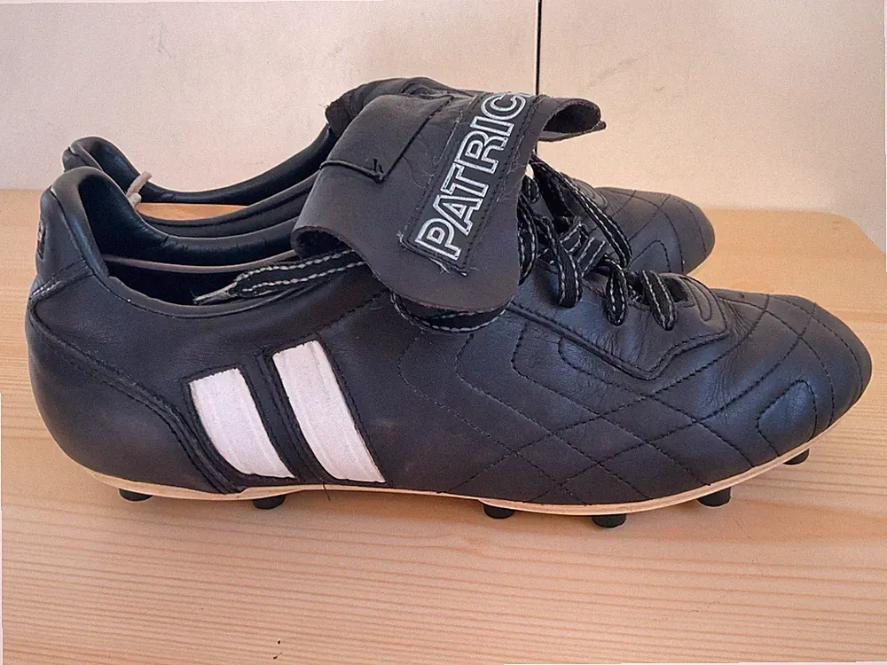 Vintage Patrick futbol soccer cleats Gold Cup Made In France Sz 45/46 = USA 11.5