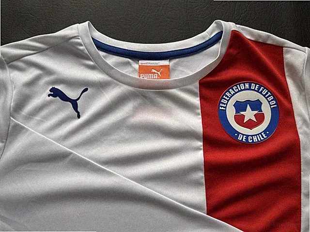 Vintage Puma Chile 2011/12 Away FOOTBALL SHIRT SOCCER JERSEY PUMA Youth Lrg