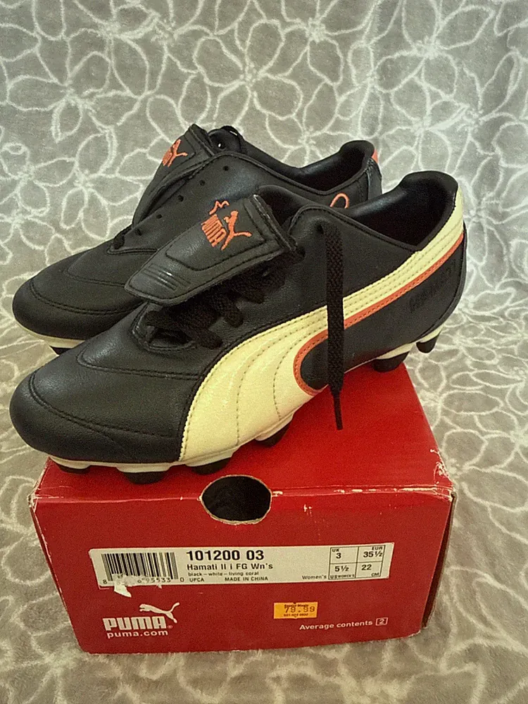 VINTAGE Puma Hamati II i FG Women’s Soccer Cleats 101200 03 NIB Vintage