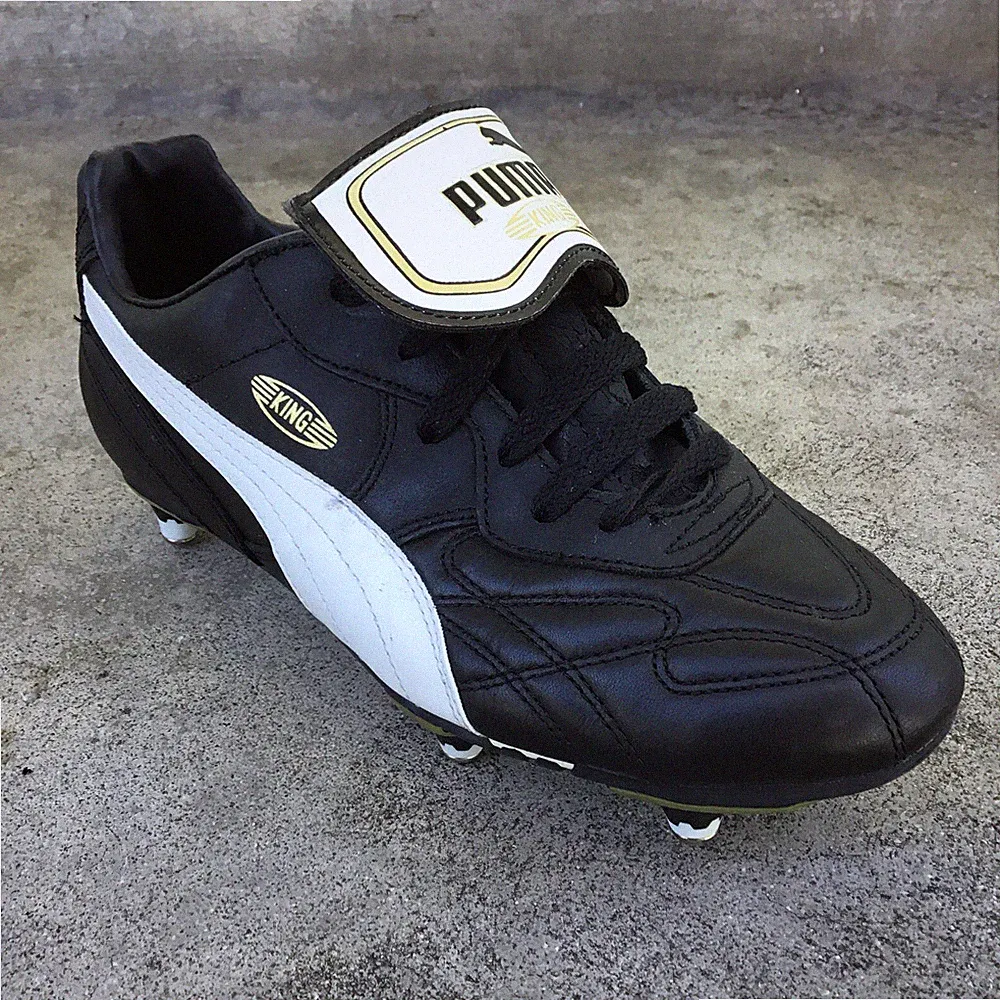 Vintage Puma King Pro JR Soccer Football Cleats Junior US 5 UK 4 EU 37 Black