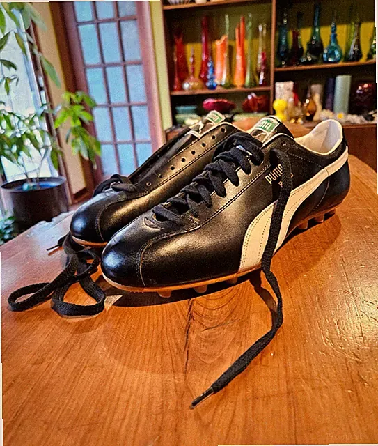 Vintage🔥 PUMA RAPID Made in Yugoslavia Cleats Puma Cat 11.5 Men's FIFA w/ Box