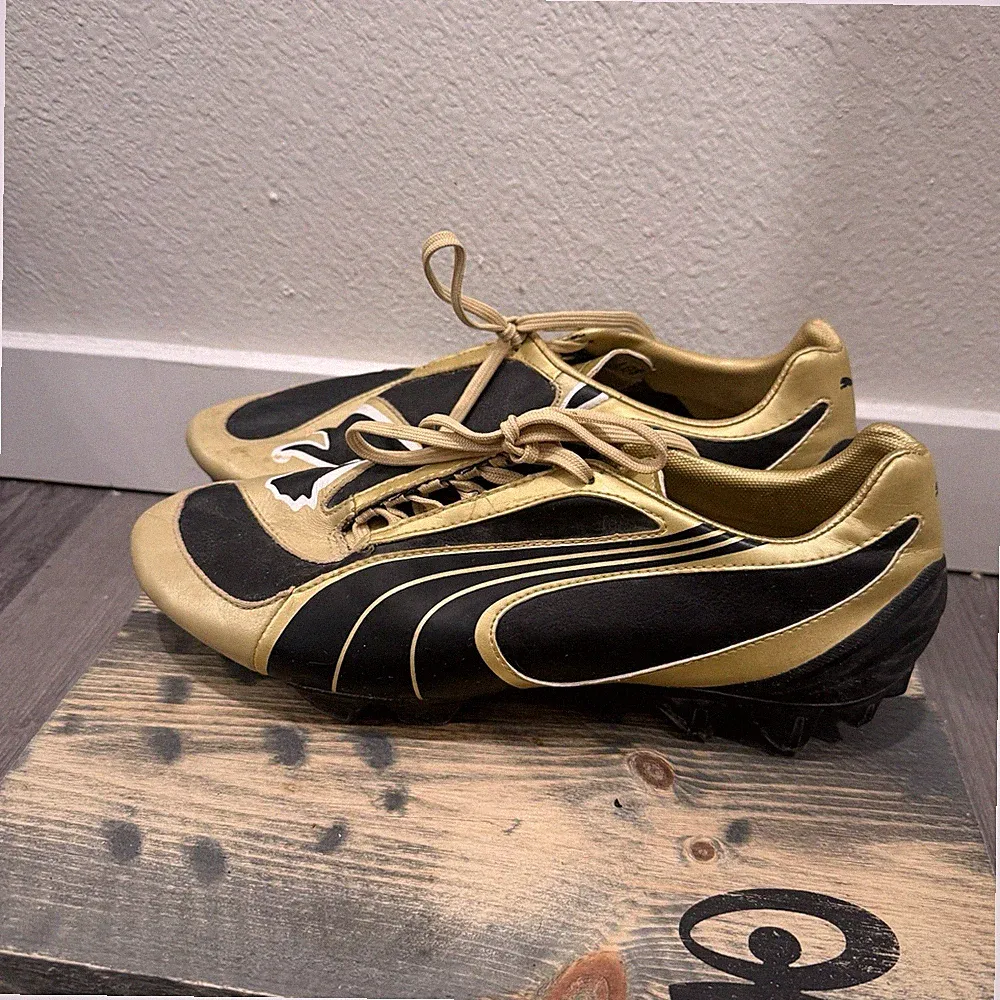 Vintage Puma V4.08 FG Soccer Cleats Football Boots Size US 10 Eu 43