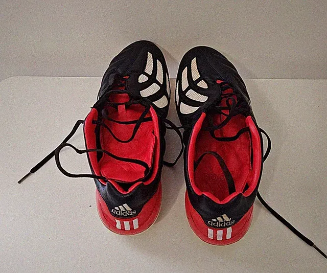 Vintage rare Football Boots Cleat Soccer Zidane ADIDAS PREDATOR MANIA Sz 11