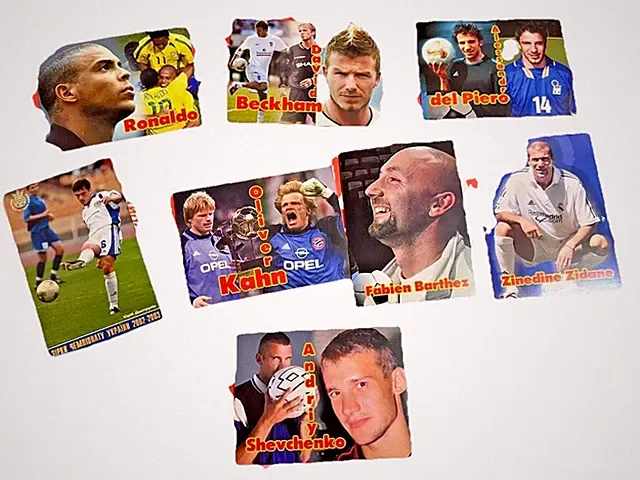 Vintage Ronaldo Soccer Cards Rare Original Football Collectible Lot