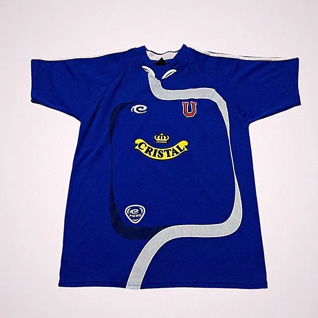 Vintage Soccer Jersey Mens Large Piero Universidad De Chile Cristal Sports Logo