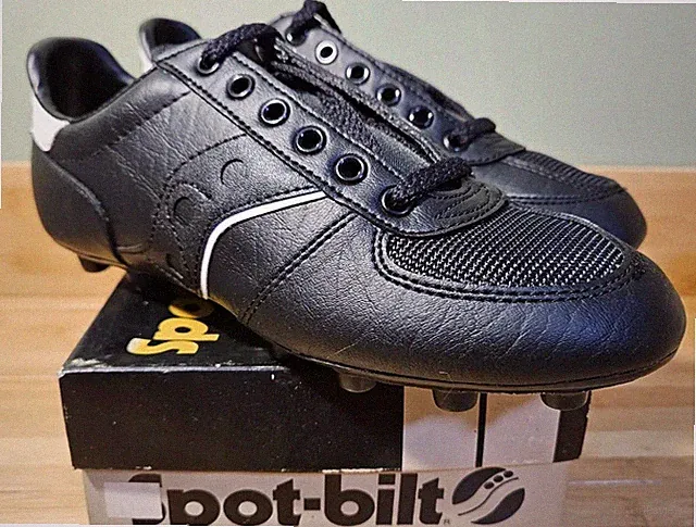 Vintage Spot- bilt Cleats Shoes Youth Size 4y NOS NIB SB31 Sunbelt Sole