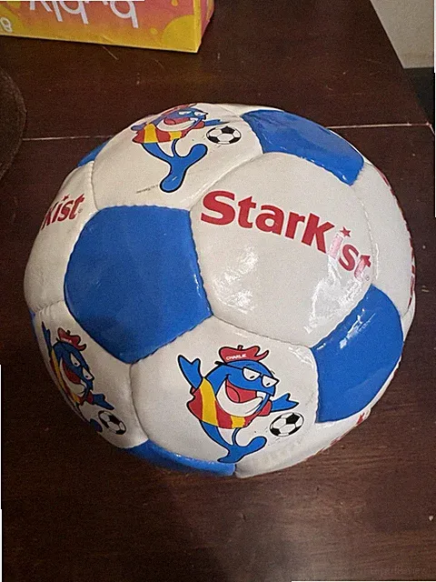Vintage StarKist Charlie Tuna Memorabilia Soccer Ball Chicken of the Sea