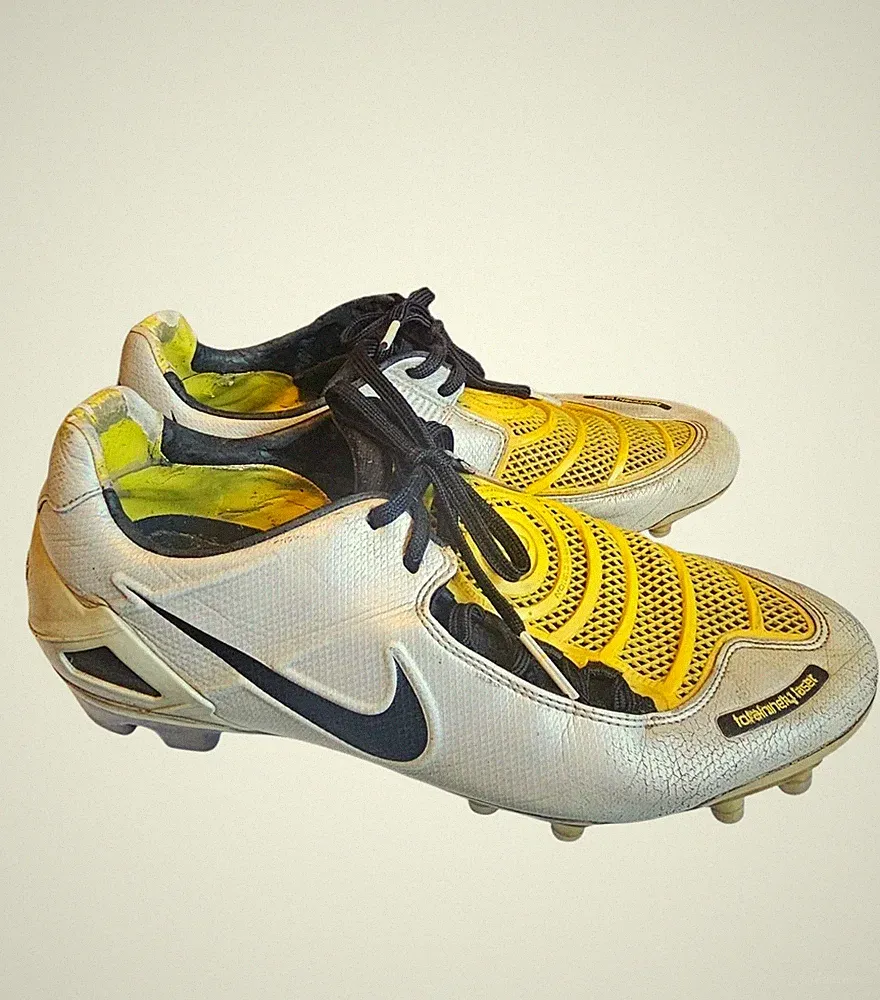 Vintage Y2k Nike Total 90 T90 Laser Zoom FG RARE Soccer Futbol Cleats US 10.5