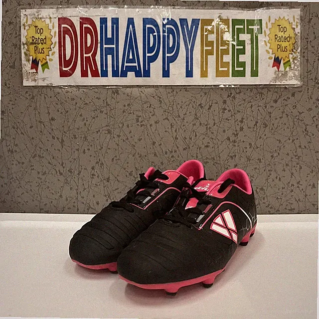 Vizari Avalon Jr FG Kids Soccer Shoes Size 3Y Black X02327 B5