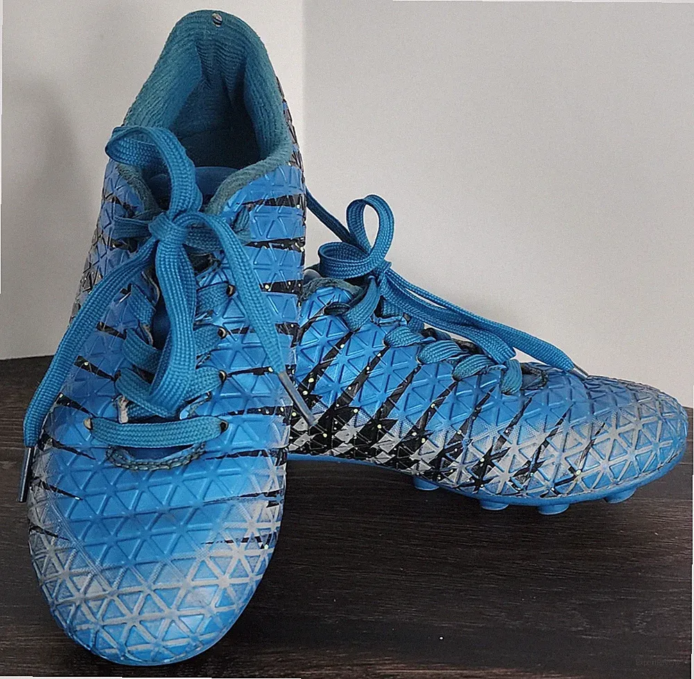 Vizari Bolt Firm Ground Soccer Cleats Blue 13.5 C