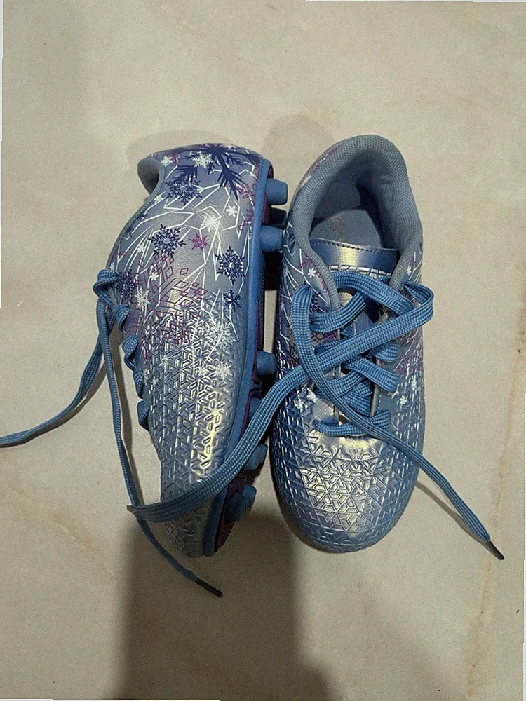 Vizari Frost 3 FG Kids Soccer Cleats – Blue & Purple – Size 12.5C – Used