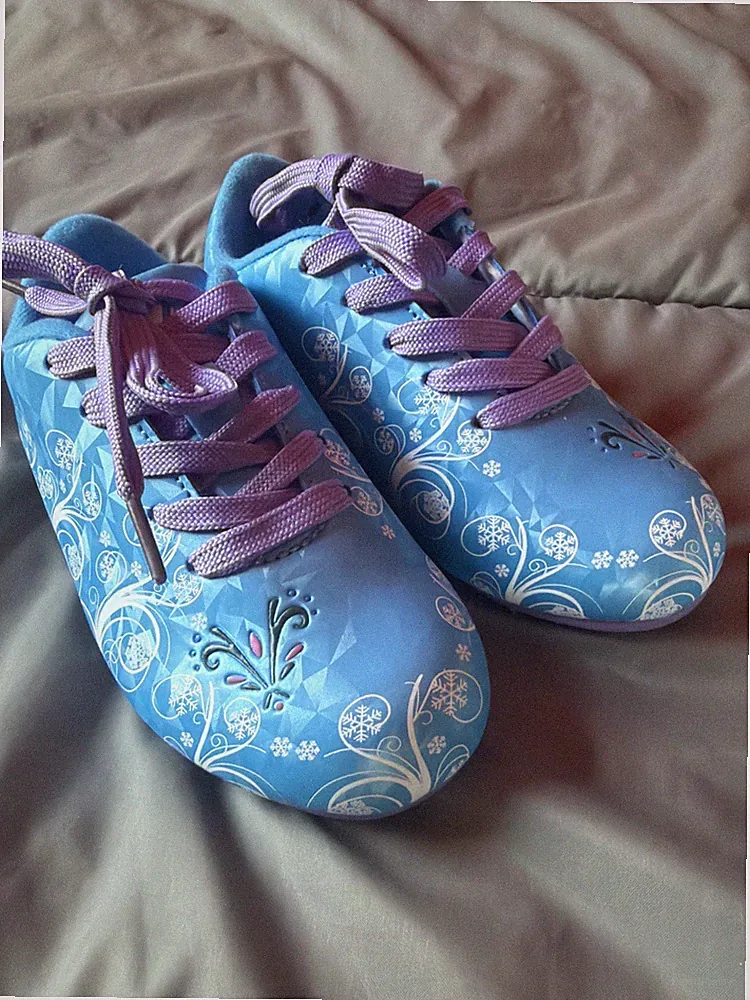 Vizari Frost FG Frozen Soccer Cleats - Blue/Purple - Sz 9C