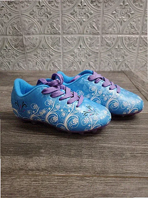 Vizari Infinity Firm Ground Soccer Cleats, Frozen Blue White, Youth 8.5