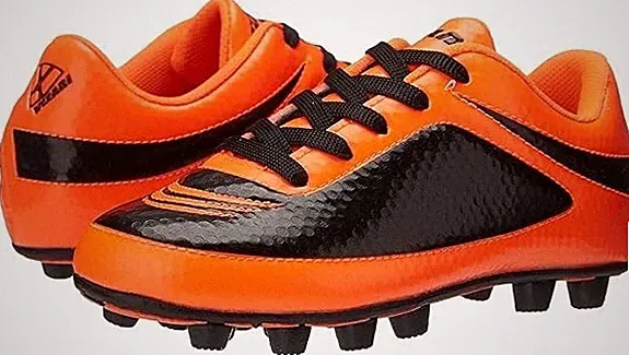 Vizari Infinity Firm Ground Soccer Cleats, Orange, Size- Youth-12.5