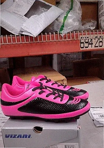 Vizari Infinity Firm Ground Soccer Cleats, Pink Junior-4 ,VZSE93344J-4